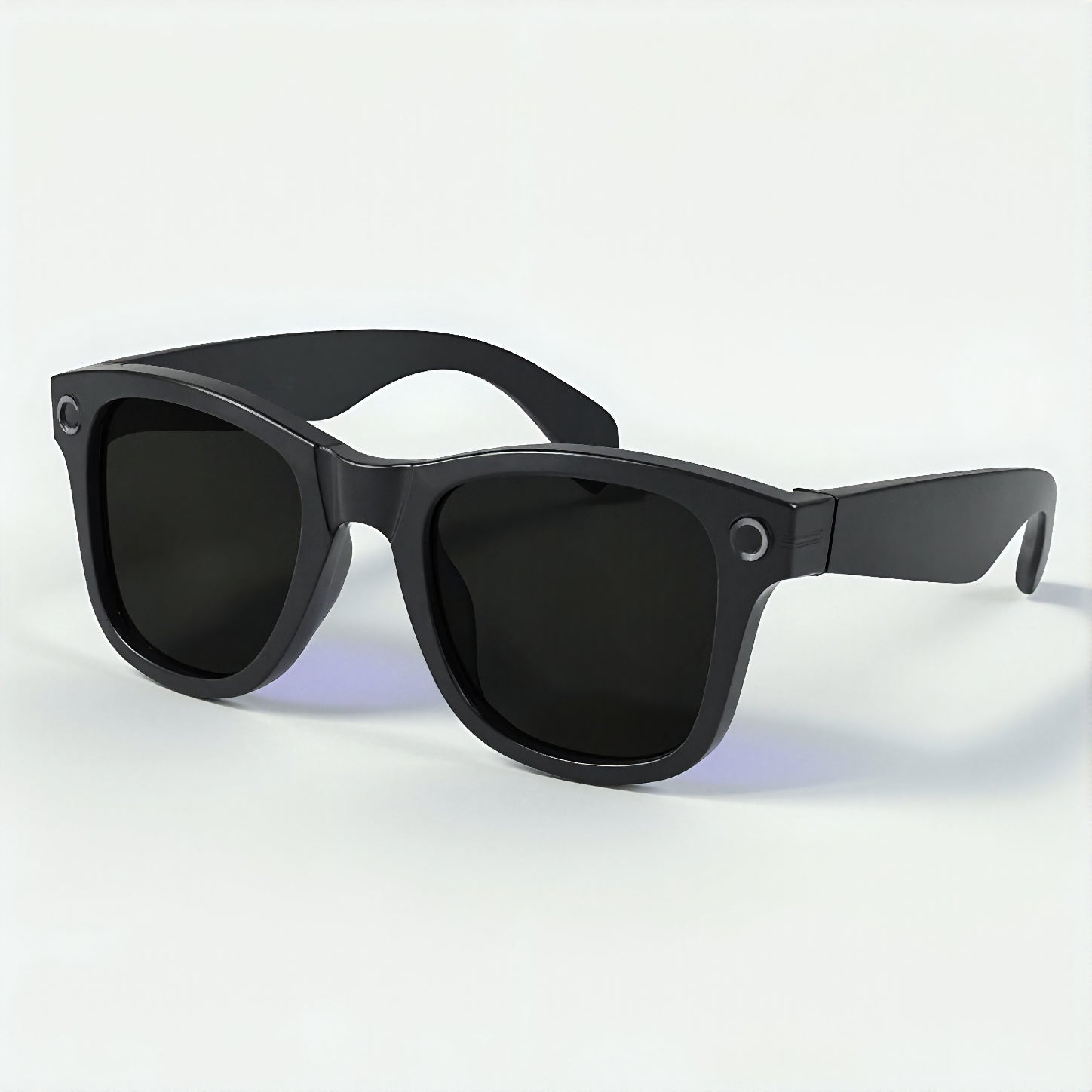 AI Smart Glasses Black Lenses with Camera & ChatGPT | Hands-Free Smart Eyewear